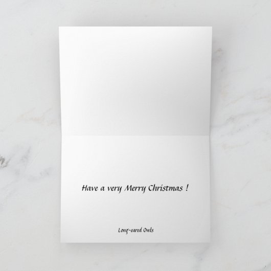 Kerstmis - Kaart met lange adem (Binnen)