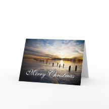 Kerstmis Kaart Mississippi Golfkust