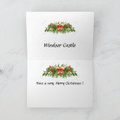 Kerstmis - Kaart van Windsor Castle (Binnen)