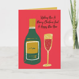 Kerstmis Kaart, Vrolijk Kerstmis Wenskaart