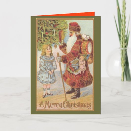 KERSTMIS KAARTEN - VICTORIAANS TIJDPERK - MOOI (Voorkant)