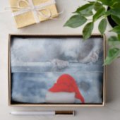 Kerstmis Kabouter Eekhoorn Decoupage Ambachten of Tissuepapier (Geschenk)