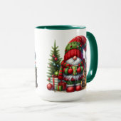 Kerstmis Kabouter Kunst – Festieve Feestdagen Mok (Voorkant rechts)