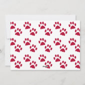 Kerstmis Kabouter Rood Vakantie Fotokaart Feestdagenkaart (Achterkant)