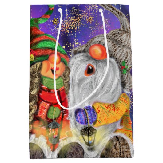 Kerstmis Kabouters Cadeautas (Voorkant)