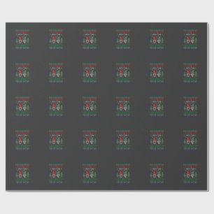 Kerstmis Kabouters Kerstbomen Rendieren Vieren Cadeaupapier