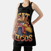 Kerstmis Kalkoen Eet Tacos Grappige Mexicaan Schort (Insitu)