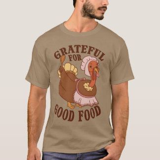 Kerstmis kalkoen Grappig Eten Liefhebber Ontwerp v T-shirt