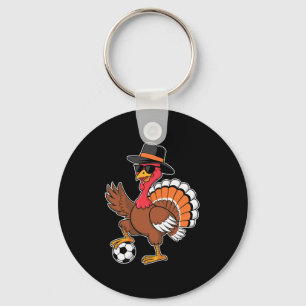 Kerstmis Kalkoen Kat Grappige Kerstmis Mannen Vrou Sleutelhanger