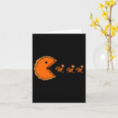 Kerstmis kalkoen voor kaart (Gele Bloem)