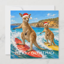 Kerstmis Kangoeroe Surfen Bells Beach