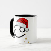 Kerstmis Kanker Zodiac Sinterklaas Hoed Mok (Voorkant links)