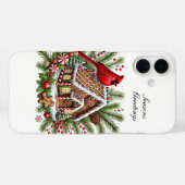 Kerstmis Kardinaal Vakantie Case-Mate iPhone Case (Achterkant (horizontaal))