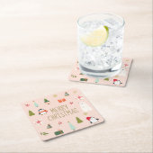 Kerstmis Kartonnen Onderzetters (Insitu)