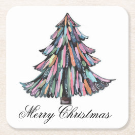 Kerstmis Kartonnen Onderzetters