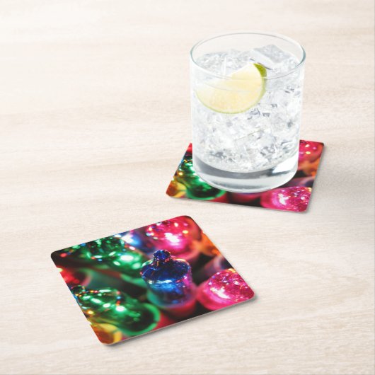 Kerstmis Kartonnen Onderzetters (Insitu)