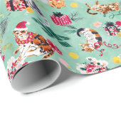 KERSTMIS KAT CHAOS CADEAUPAPIER (Rol Hoek)