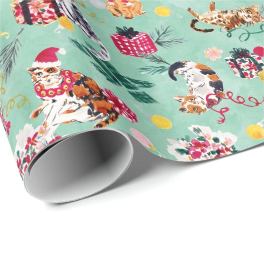 KERSTMIS KAT CHAOS CADEAUPAPIER (Rol Hoek)