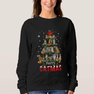 Kerstmis Katten Kerst Kerst Pyjama X mis Horrorswe Trui