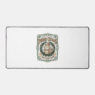 Kerstmis Katten Kerst Vintage Vector Kunst Shirt Bureaumat