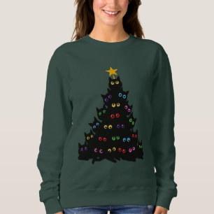 Kerstmis Katten Kerstcadeau Meowy Katten Kerstmis Trui