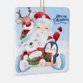 Kerstmis Keramiek Ornament (Rechts)