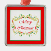 Kerstmis Keramiek Ornament (Voorkant)