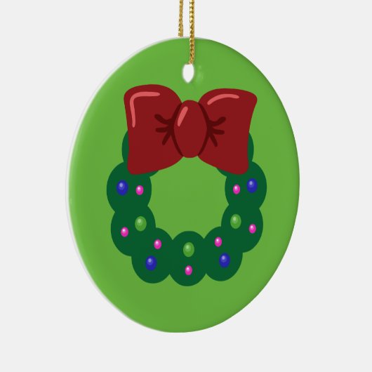 Kerstmis Keramisch Ornament (Rechts)