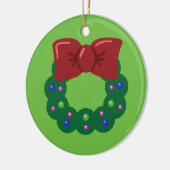 Kerstmis Keramisch Ornament (Links)