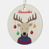 Kerstmis Keramisch Ornament (Links)