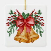 Kerstmis Keramisch Ornament (Achterkant)