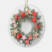 Kerstmis Keramisch Ornament (Links)