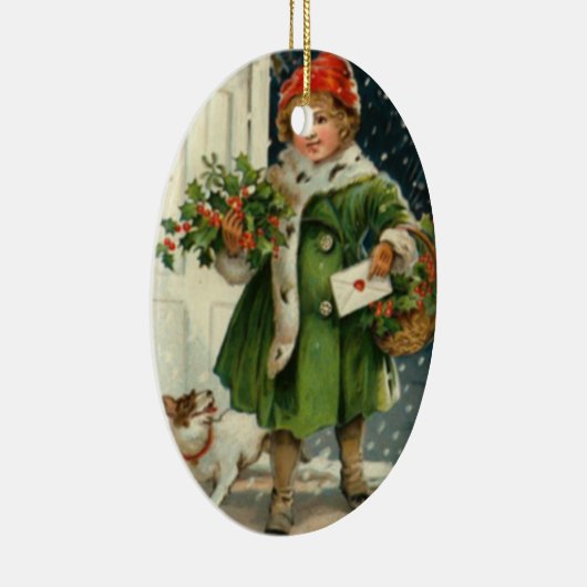 Kerstmis Keramisch Ornament (Rechts)