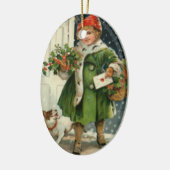 Kerstmis Keramisch Ornament (Links)