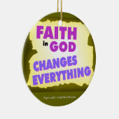 Kerstmis Keramisch Ornament (Rechts)