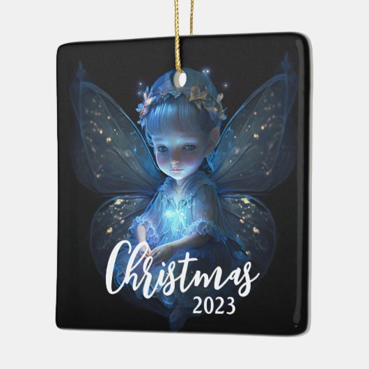 Kerstmis Keramisch Ornament (Links)