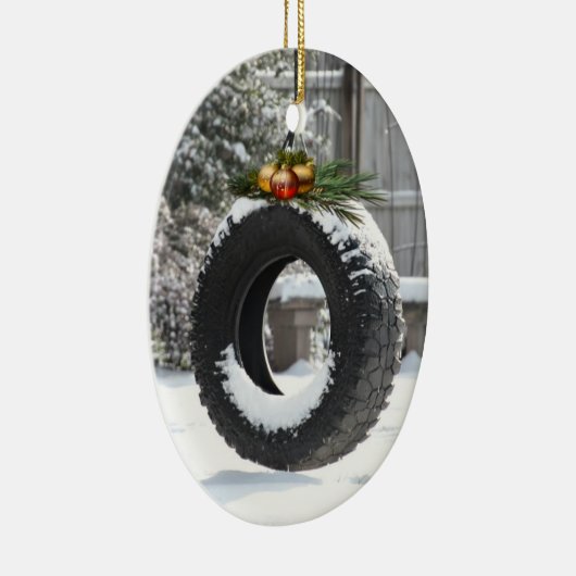 Kerstmis Keramisch Ornament (Rechts)