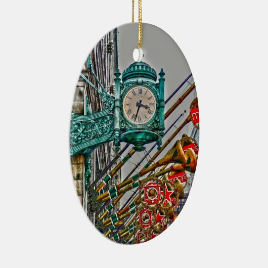 Kerstmis Keramisch Ornament (Rechts)