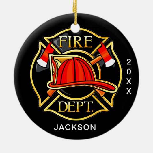 Kerstmis Keramisch Ornament (Achterkant)