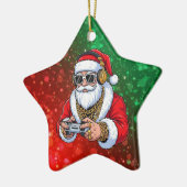 Kerstmis Keramisch Ornament (Links)