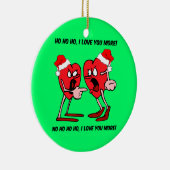 kerstmis keramisch ornament (Rechts)