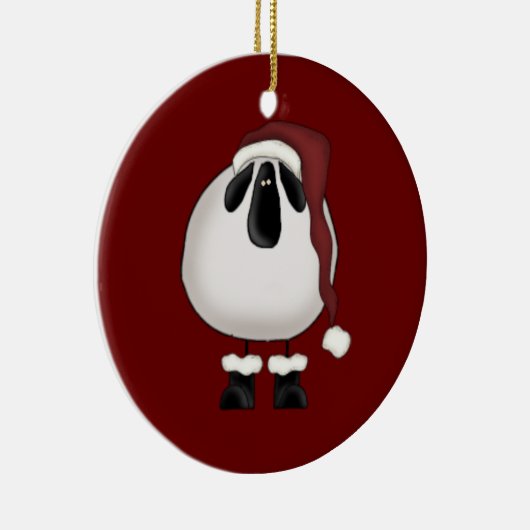 Kerstmis Keramisch Ornament (Rechts)