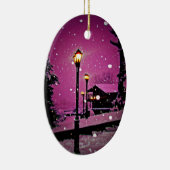 kerstmis keramisch ornament (Rechts)