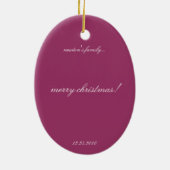 kerstmis keramisch ornament (Achterkant)