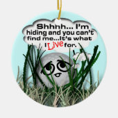 Kerstmis Keramisch Ornament (Voorkant)