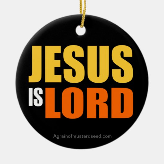 Kerstmis Keramisch Ornament (Voorkant)