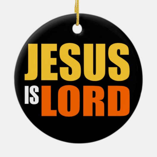 Kerstmis Keramisch Ornament (Achterkant)