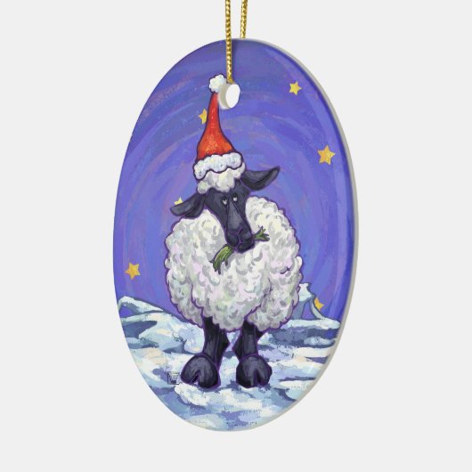 Kerstmis Keramisch Ornament (Links)