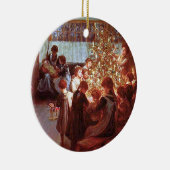 Kerstmis Keramisch Ornament (Rechts)