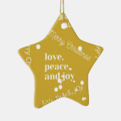 Kerstmis Keramisch Ornament (Rechts)